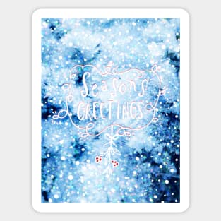 Seasons Greetings No. 2 Sticker